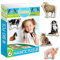 Magdum 6 Bauernhof MAGNETE KINDER PUZZLE ab 3 jahren - Magnete Kinder für magnettafel - Magnet spielzeug kinder -Magnetische Puzzle 3 jahre - Spielzeug ab 3 jahre -Lernspiele ab 3 jahre -Magnet Puzzle