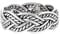 Windalf Wikinger Ring Asgard 8 mm Vikings Schmuck Partnerring Handarbeit 925 Sterlingsilber (Silber, 72 (22.9))
