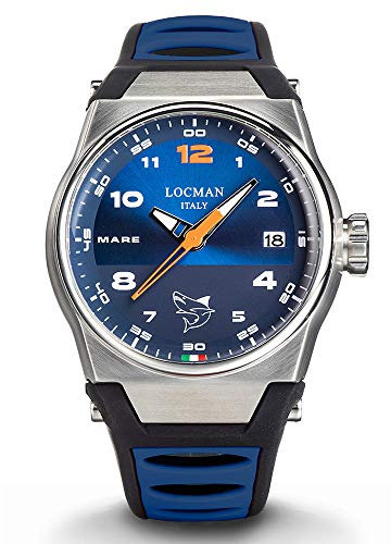 Orologio Uomo Nuovo Mare Blu Locman