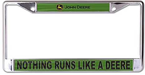 WinCraft John Deere License Plate Frame Trademark