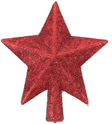 TOPBATHY star tree topper star decor christmas tree decorations star christmas tree star topper star Christmas tree topper Christmas Tree Ornament Decoration bling decor mini gold powder