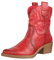 Elara Damen Stiefeletten Cowboy Boots Chunkyrayan 301-A31P Red PU-42