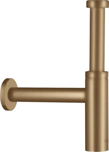 hansgrohe AXOR flowstar S Designsiphon, 51305140, Farbe: Brushed Bronze