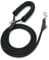 Aiminto Dog Leash, Braided Rope Traction – Walking Training Lead for Small Dogs ((1/3) - 6FT, Black)
