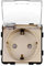 CNBINGO Wandsteckdose 16Amp Steckdose mit Wasserdichter Funktion, Gold
