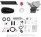 BAOCHADA 2-Takt Fahrrad Motor Benzin 100CC Motor Für Fahrrad Kit, Benzinmotor Für Fahrrad Hilfsmotor Bike Engine Kit Für Die meisten 26/28 Motorisierte Fahrräder