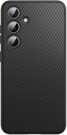 JETech Griff Hülle für Samsung Galaxy S24 Plus / S24+, Weiche TPU Dünn Passform Schützende Handyhülle mit Vollständig Kameraschutz, Stoßfest (Onyx Black)