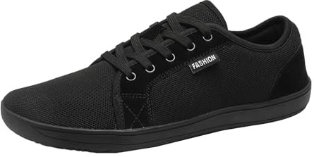qinhanjia Schuhe Herren Leinenschuhe Herren Men Leder Barfußschuhe Jungen Business Sports Laufschuhe Herren Leder Trekkingschuhe Wasserschuhe Herren