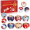 6 Stück Duftkerzen Geschenkset Set,Weihnachten Geschenke Christmas Scented Candles Set Duftkerze Sojawachs Duftkerzen Geschenk Set Aromatherapie Kerzen Weihnachtskerzen Set für Weihnachten