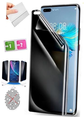 AILIKA Película hidrogel pantalla antiespía filtros de privacidad compatible con Xiaomi Mi Note 10 Pro - Protector de pantalla