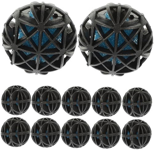 COLLBATH 1tasche Aquarium Bio Praktische Filterbälle Für Fischbecken Biologisch Abbaubare Filtermedien Effektiven Algenbekämpfung Hohe Dichte Und Langlebig Für Süßwasseraquarien