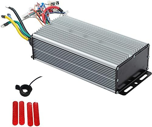 Swiixxer 3000W 80A 48V/60V/72V Metall Bürstenloser Controller 24Mos für Elektroroller E-Bike Motorrad BLDC Motor Controller