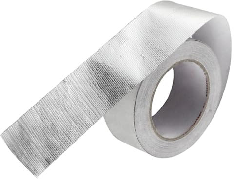 JEWEDECO Ruban Isolant En 25m Pour Échappement Bande Résistante à Haute Température Pour Carrosserie De Voiture Et Protection Thermique Du Tuyau D'Échappement
