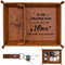 Birthday Gifts for Men Bedside Organiser, PU Leather Valet Tray I Love You Wedding Anniversary Valentines Gift for Him Boyfriend, Husband Birthday Gifts from Wife Wallet Keys Nightstand Organiser