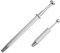2 piercing in lega di alluminio con 4 artigli di presa, strumento di precisione per aprire e stringere le chiusure a sfera, pinza universale ausiliaria per perline di gioielli, ideale per piercing