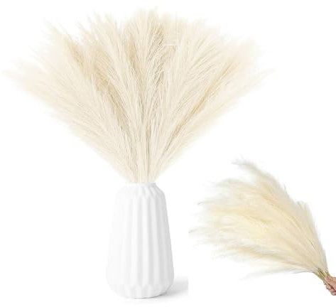 RXKFIGX 30pcs Hierba de la Pampa,Hierba de la Pampa Artificial,55cm Hierba de la Pampa Deco,Pampasgra Deco Flores Secas Flores Secas Deco Flores Artificiales Plantas
