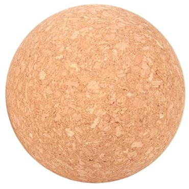 Naturmassageball | Naturhaarband mit Anweisungen | Massage Korkkugeln | Satz von Massage Kugeln 5 cm Korkkugel | Leichte massive Kugel für Schmerzen