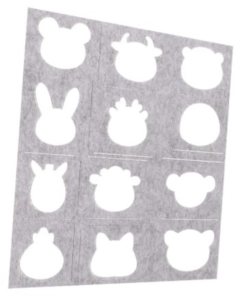 OSALADI Nadelfilz-Schablone DIY Wollfilzform Filzwerkzeug Für Handwerk Applikationsform Nadelfilzvorlage Bastelset Zum Filzen Für Anfänger