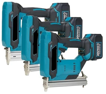 TIEOAXFT F30/422J/1022J Brushless Electric Nail Gun frame Nailer Tacker Furniture Staple Gun Woodworking Tool For 18V Battery(1022J No Battery)