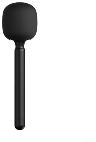 Compact Wireless Interview Microphone Adapter for DJI Mic with Handheld Support