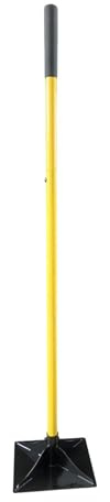 ＡＷＨＡＯ Stampfer mit 120 cm langem Griff, Bodenstampfer, Gartengerät für Sand, Pflastersteine, Hof, 10 Inch