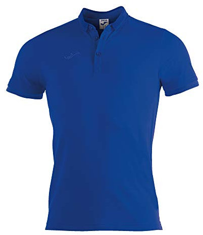 Joma 100748.700.2XL Maglietta Polo - Bali II a Manica Corta da Uomo, Royal, XXL