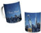Sweet Gisele | New York City inspirierte Tasse | Keramik NYC Kaffeetasse | Downtown Manhattan Skyline | One World Trade Center & Statue of Liberty | Hudson River Shot | tolles Geschenk | 3,5 l