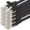 1aTTack.de Câble Réseau Cat6 Cat 6-10x 3.0m - RJ45 Ethernet LAN DSL Routeur Modem - Noir