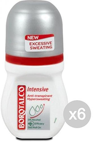 Set 6 Babypuder Deodorant Roll-On Intensive ipersudore Pflege und Hygiene des Körpers