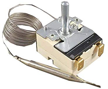 Buffalo N116 Thermostat pour friteuse L300, L301, L370, L484, L485, L490, L495, P107 Pro Friteuse