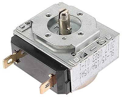 sourcing map Interruptor Temporizador del Controlador Tiempo, Temporizador Repuesto para Cocina Horno Eje Redondo (0-15 m)
