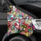 Auto-Dress Stickerbomb Auto-Folie mit Luftkanal-Technik für 3D Car-Wrapping (50x150cm, Design: Mini-Mix, Farbe: Bunt, Finish: Glanz)