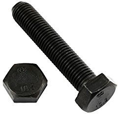 10 Stk Sechskantschraube DIN 961 M12x1,25x45 Feingewinde annähernd bis Kopf - Stahl