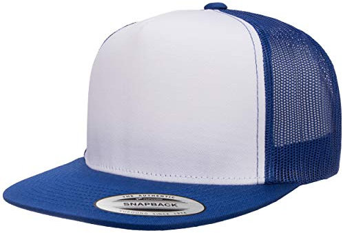 Yupoong Herren Classic Trucker Cap Front Mütze, Royal/White/Royal, Einheitsgröße