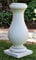 JS Garten Deko Beton Figur Skulptur Baluster Säule H 40 cm Dekofigur Sockel Statue Gartenskulptur