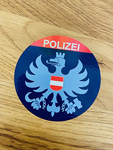 Polizei ÖSTERREICH Aufkleber Sticker Keine Strafzettel Plakette Warnung Mi507