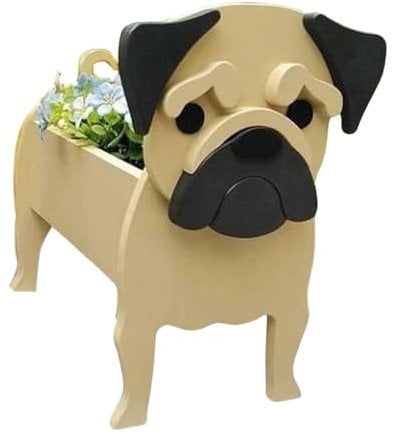 matago Hunde-Pflanztopf, Tier-Pflanztöpfe, Hunde-Pflanztopf, Cartoon-Haustier-Hunde-Blumentopf, Sukkulenten-Kaktus-Pflanzgefäß für Garten, Blume, Kaktus, Luftpflanzen