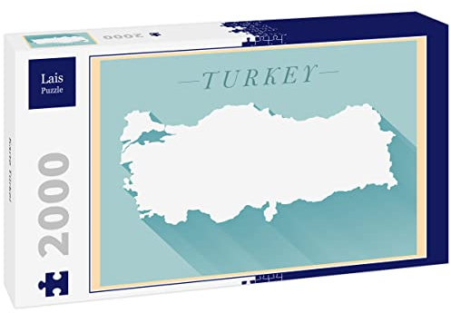Lais Puzzle Karte Türkei 2000 Teile