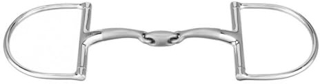 Sprenger SATINOX Pony D-Ring 14 mm doppelt gebrochen - Edelstahl rostfrei, 115 mm Weite