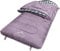 normani 4-in-1-Funktion Extrem Outdoor Schlafsack 'Antarctica' aus Nylon Rip-Stop mit 500 + 250 g/m² Hollow Fiber Füllung 220 x 90 cm Farbe Rosa Größe Links