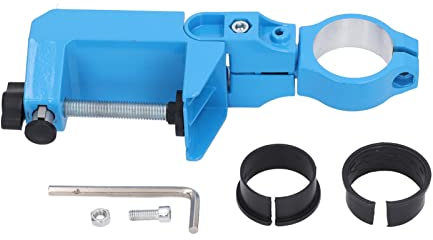 Drill Press Adapter for Hand Drill, Angle Grinder Stand, Drill Guide, Aluminium Alloy Electric Drill Fixing Holder Universal 360 Degree Rotating Electric Grinder Stand