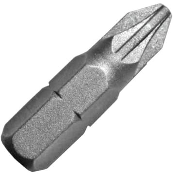 Sanpro Pozidriv Bit 1/4' (6,35 mm) 25 mm lang, PZ 3