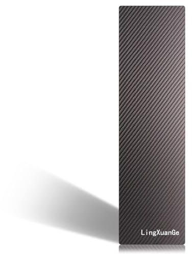 LingXuanGe Tavoletta per balayage in fibra di carbonio opaca è uno strumento per la colorazione dei capelli per saloni professionali e parrucchieri - Tavoletta per colorazione dei capelli per tintura