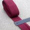Schrägband Baumwolle 40mm Gefalzt 35 Farben zum nähen Nahtband 5 metre (Dunkelrot)