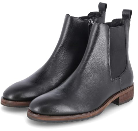Kaerlek Herren Stiefel mit Kaltfutter in schwarz