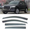 XATHKJOE Set mit 4 Windabweisern, für Audi Q7 2016-2021 Autofenster Regenschutz Regenabweiser Deflektoren Auto Seitenfensterabweiser