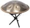 Sarospan Handpan Drum - 22 Zoll 9 Noten D Kurd 440Hz - Hand Tuning Handpan - Includes Soft Bag, Mallets, Stand, Note Stickers, Cleaning Cloth - Artist Performance Video