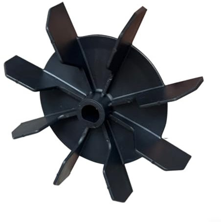 Motor eléctrico de rueda de ventilador, compresor de aire pequeño, hoja de ventilador, accesorios para compresores de aire pequeños, compresor de aire comprimido directo en línea, eje de 150 mm de
