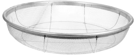 GALPADA Setaccio A Rete in Filo Di Ferro Per Un Efficiente Filtraggio Di Terreno, Sabbia, Ghiaia E Cereali - Setaccio A Rete Fine Per Carichi Pesanti Per Giardinaggio, Edilizia E Uso