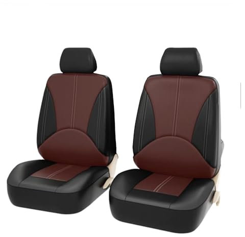 WSXCDE Auto Sitzbezüge Set, für VW Caddy Maxi 2015-2023 2024 Leder Autositzbezüge Sets Vorne Und Hinten Sitzschoner Wasserdichter Atmungsaktiv Auto Sitzbezüge,A